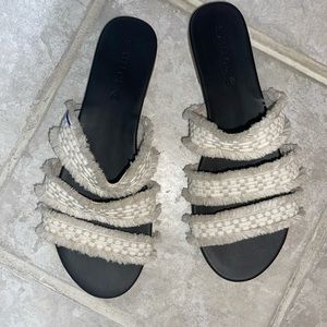 Rothy’s Slip On 3 Strap Sandal